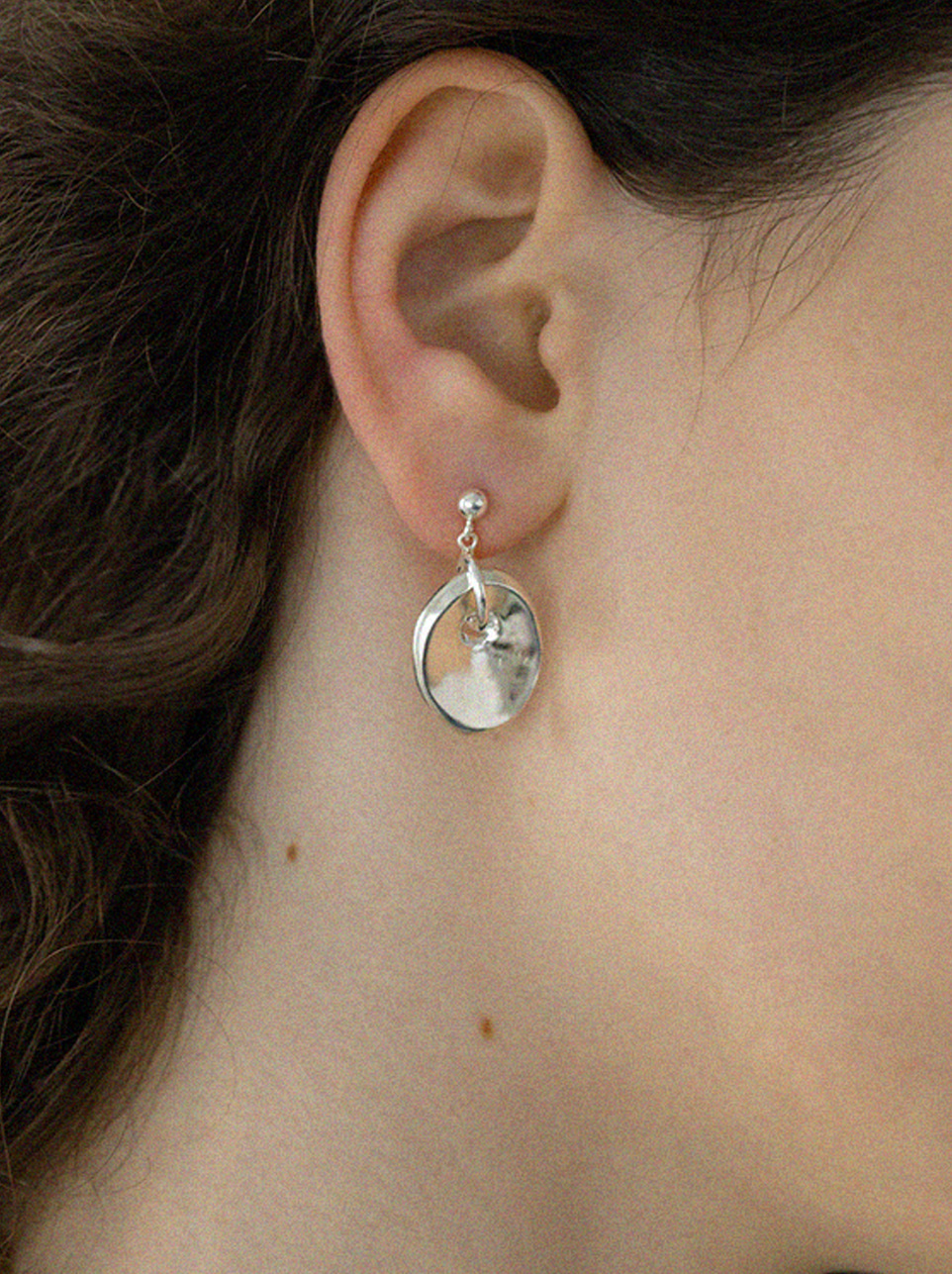 Mound drop earring NO.02